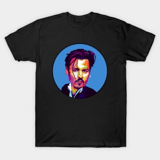 Jhonny deep pop art T-Shirt